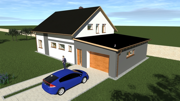 Projekce a vizualizace - Rodinné domy - TDI Projekt, s.r.o.